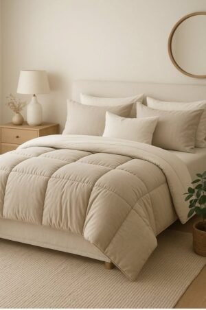 Edredon Chocolate/Beige