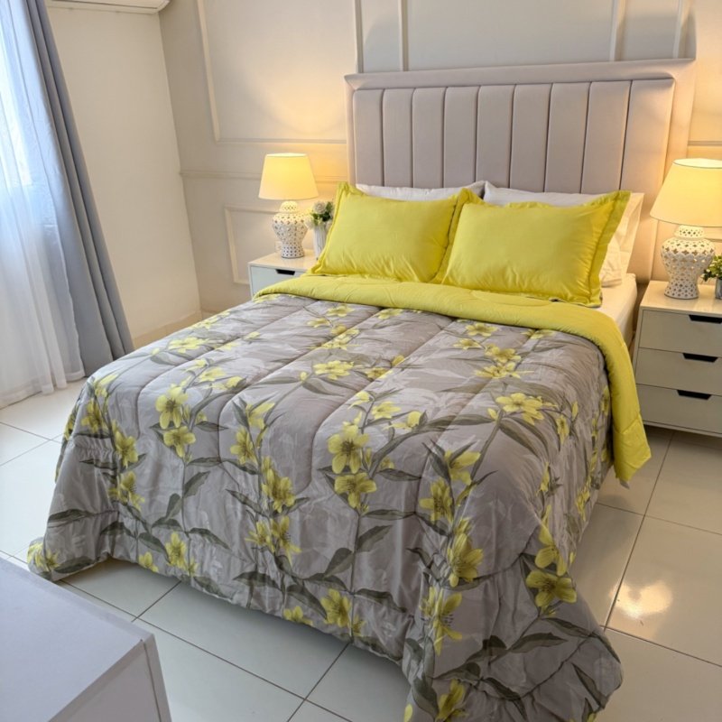 Acolchado Floral